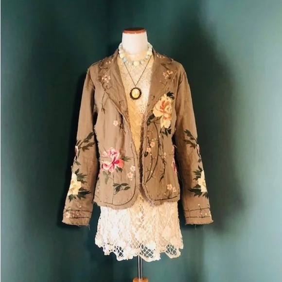 Paparazzi embroidered jacket - Picture 2 of 6